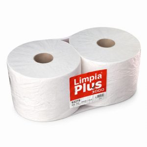 BOBINA DE PAPEL MECÁNICO PASTA PURA LIMPIAPLUS 2U 6 KG