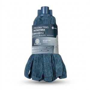 FREGONA DE MICROFIBRAS TIRA AZUL