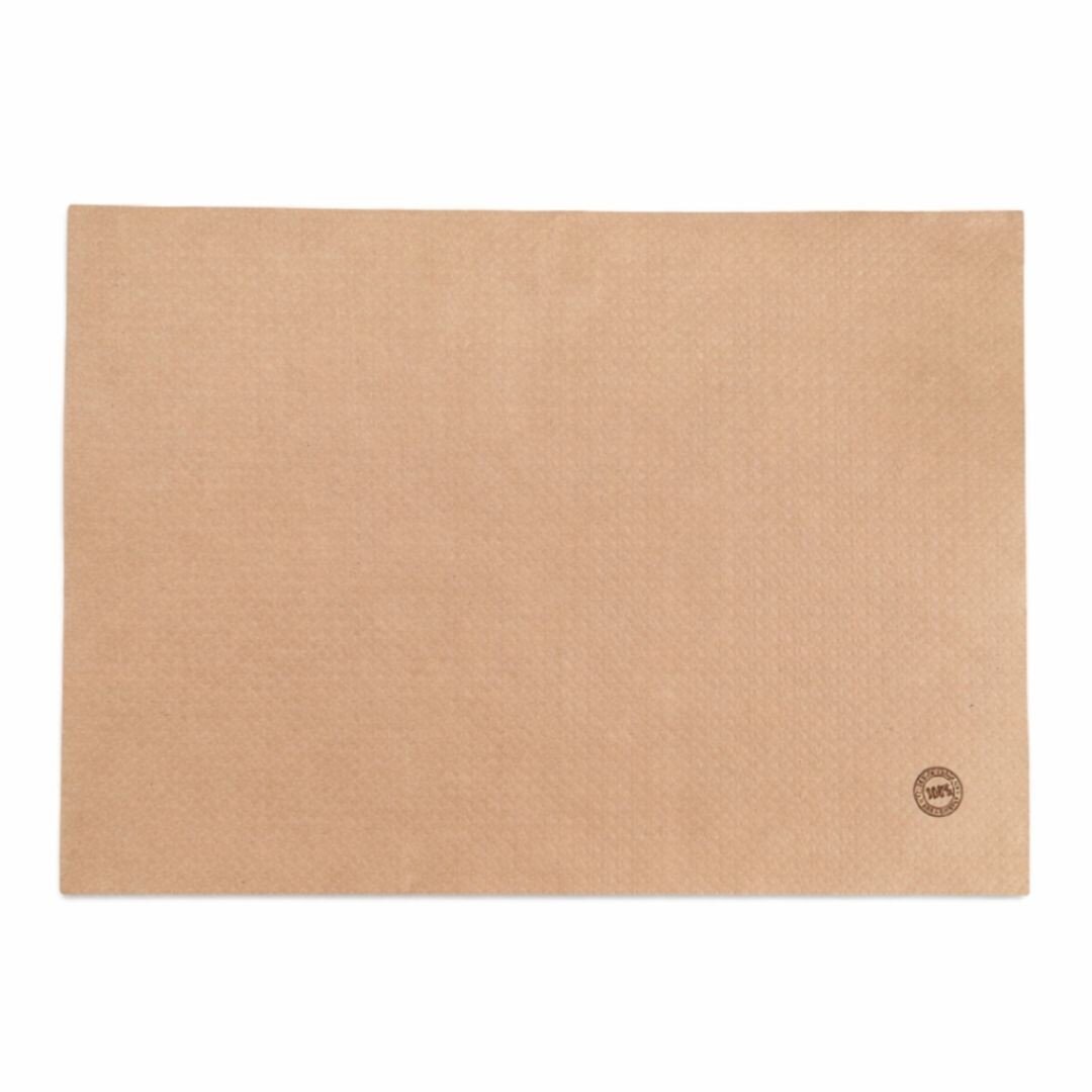 MANTEL INDIVIDUAL DE PAPEL 30X40 NATURE C/500 UDS