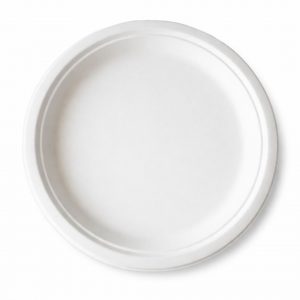 PLATO BIODEGRADABLE 22 CM P/50 UDS
