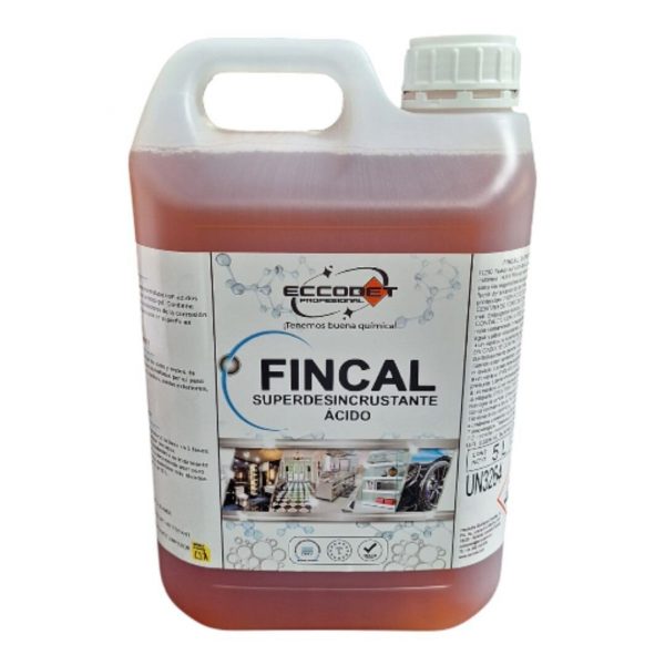 SUPER DESINCRUSTANTE ACIDO PROFESIONAL FINCAL 5L.