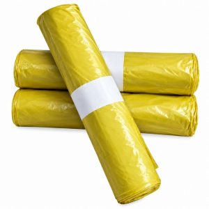 BOLSA DE BASURA AMARILLA 90X110 R/10 UDS