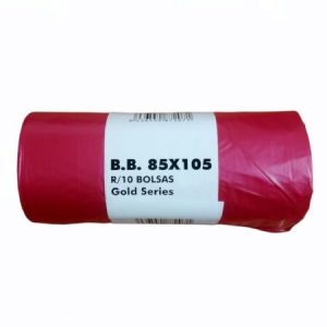 La bolsa de basura Roja de la marca GOLD SERIES es una solución ideal para satisfacer las necesidades del sector de la hostelería. Diseñada específicamente para adaptarse a cubos de 120 litros