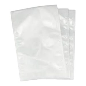 Bolsa de vacío 90m para envasado en color transparente y medidas 200x300 mm
Fabricadas a base de poliamida y polietileno.