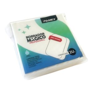 El Borrador Mágico Profesional es una solución innovadora para la limpieza, diseñado específicamente para eliminar manchas de diversas superficies utilizando únicamente agua.