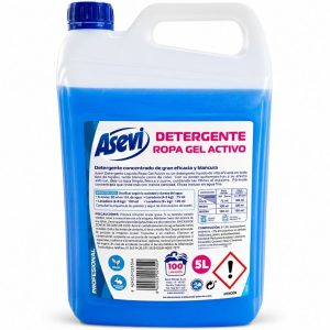 DETERGENTE DE ROPA ASEVI GEL ACTIVO 5 L