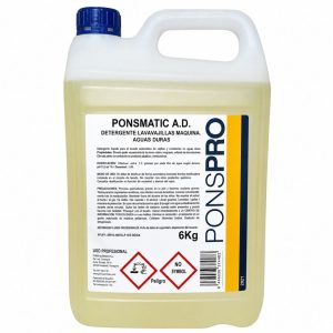 DETERGENTE LAVAVAJILLAS MÁQUINA PONSMATIC 5 L