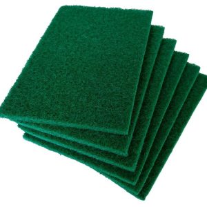ESTROPAJO VERDE CORTADO SPONTEX P/10 UDS