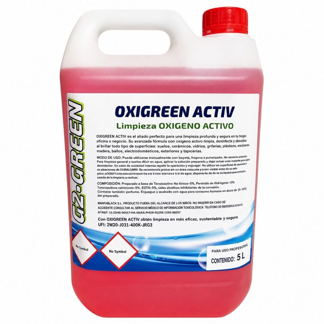 LIMPIADOR CON OXIGENO ACTIVO OXIGREEN ACTIV 5 L