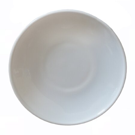 PLATO BLANCO PARA CAFÉ 13 CM P/6 UDS