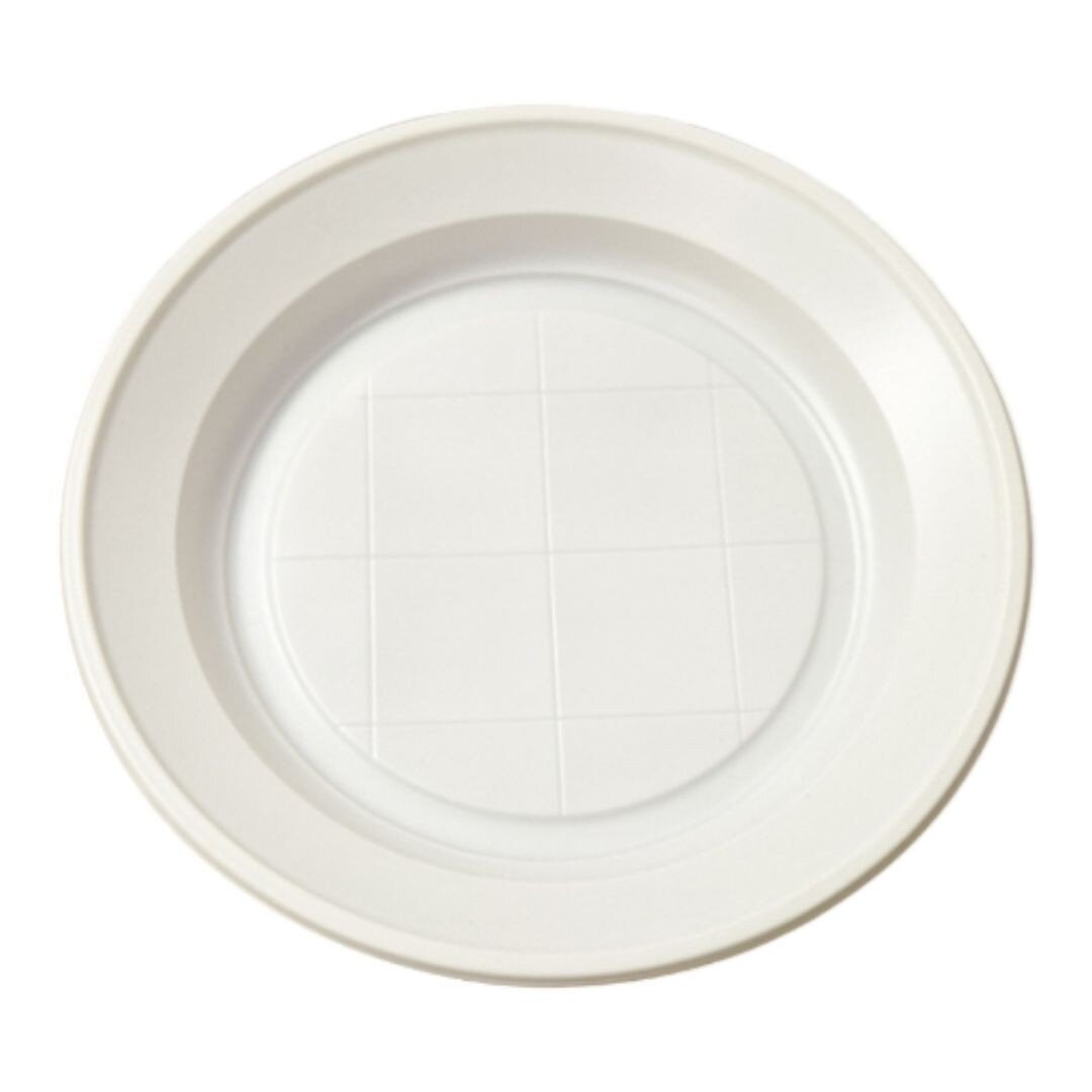 Plato de Plástico de Postre en Color Crema
El plato de plástico de postre en color crema es una opción ideal para eventos y fiestas familiares.