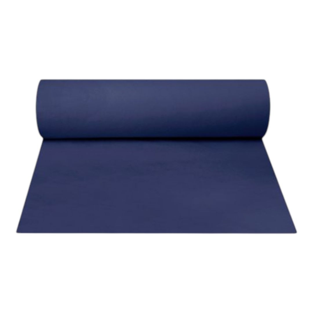 Rollo de Camino de Mesa Azul Imitex
El rollo de camino de mesa Azul Imitex está especialmente diseñado para cubrir mesas de restaurante de manera elegante y funcional.