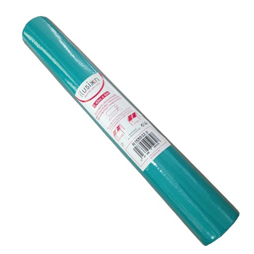 ROLLO CAMINO DE MESA IMITEX TURQUESA 0,40X6 METROS