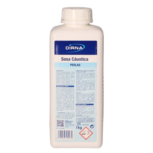 Sosa cáustica dirna perlas es un productos que se puede aplicar para desatascar baños, fabricación de jabón, decapante entre otros usos
Bote de 1 kg