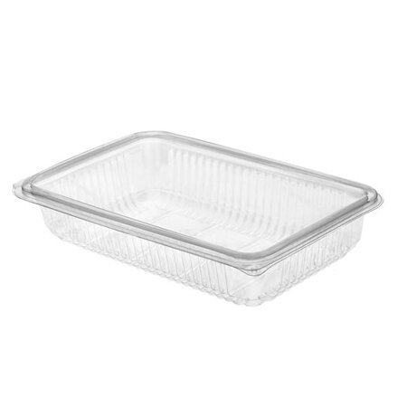 TARRINA DE BISAGRA PARA LONCHEADOS H40 PEQUEÑO P/50 UDS