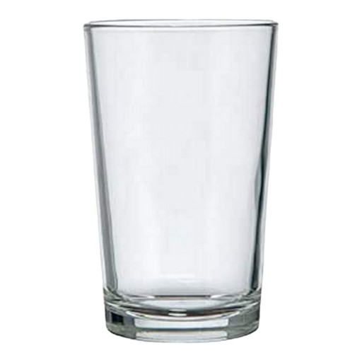El vaso caña de cristal es ideal para servir cerveza y otras bebidas en cafeterías y restaurantes.